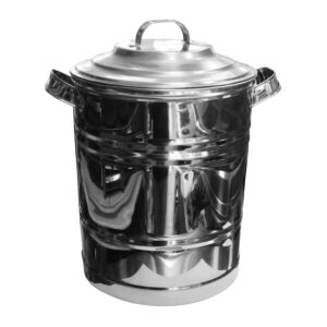 Olla Emolientera de 18 Litros de Acero Inoxidable