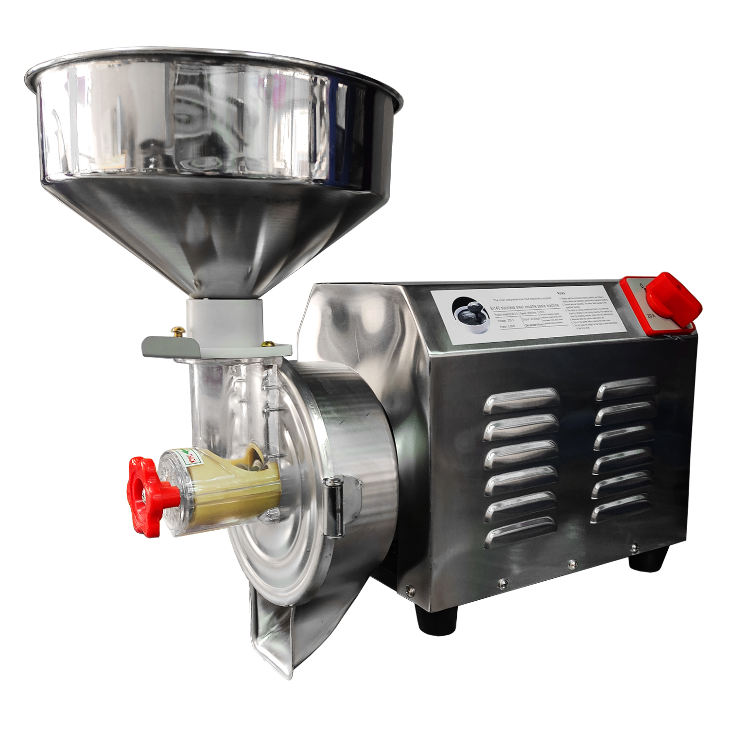 Molino de Granos Húmedos de 3 hp de Acero Inoxidable BL140-2.2 DAKOTA