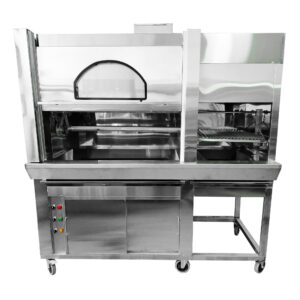 Horno Pollero 12 Pollos con Parrillero