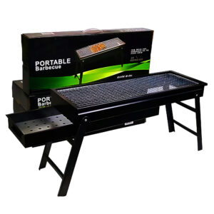 Parrilla a Carbón Barbacoa BBQ Asados Portátil Plegable