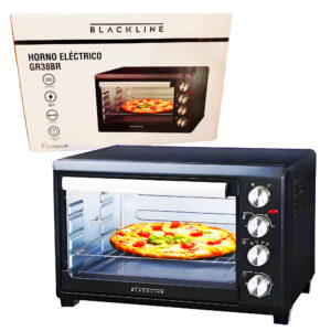 Horno Eléctrico 38L Negro GR38BR BLACKLINE