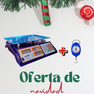 Balanza Digital Recargable 40 kg EC-40C CORETTO