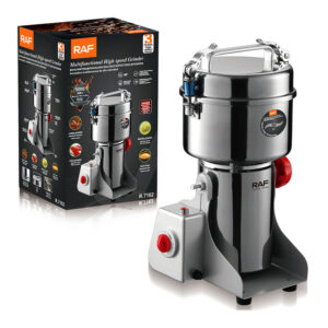 Molino pulverizador triturador de granos de 1800W y 500G R.7162 RAF